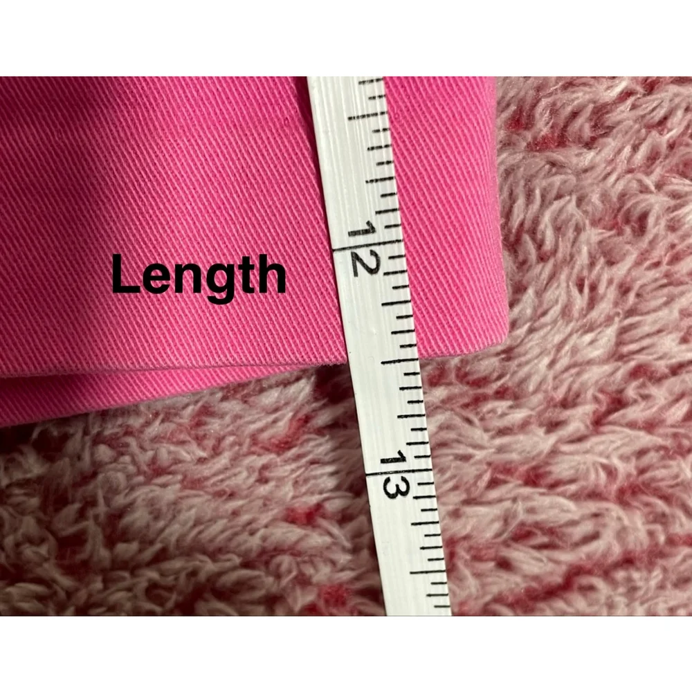 Girls Ralph Lauren Pink Classic Polo Chino Shorts Size 14 Y2K